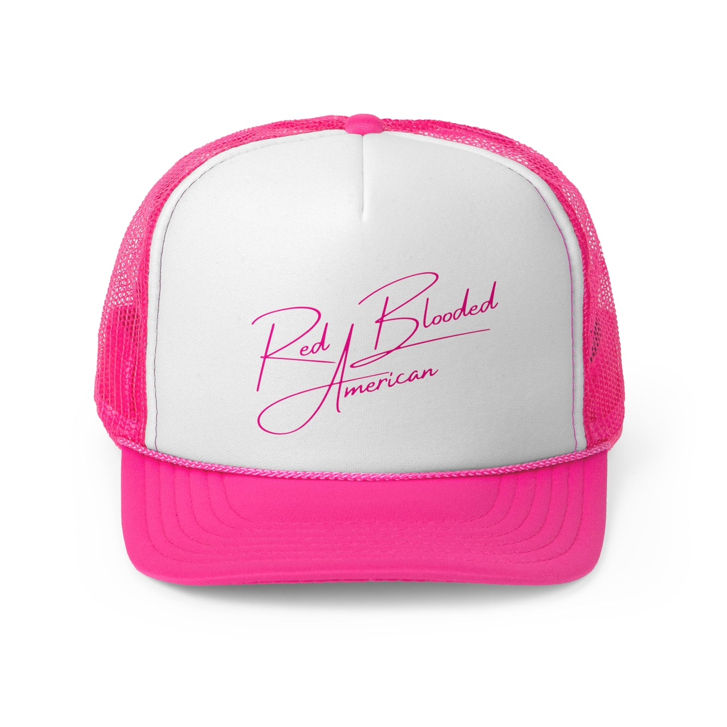 Red Blooded American Trucker Hat