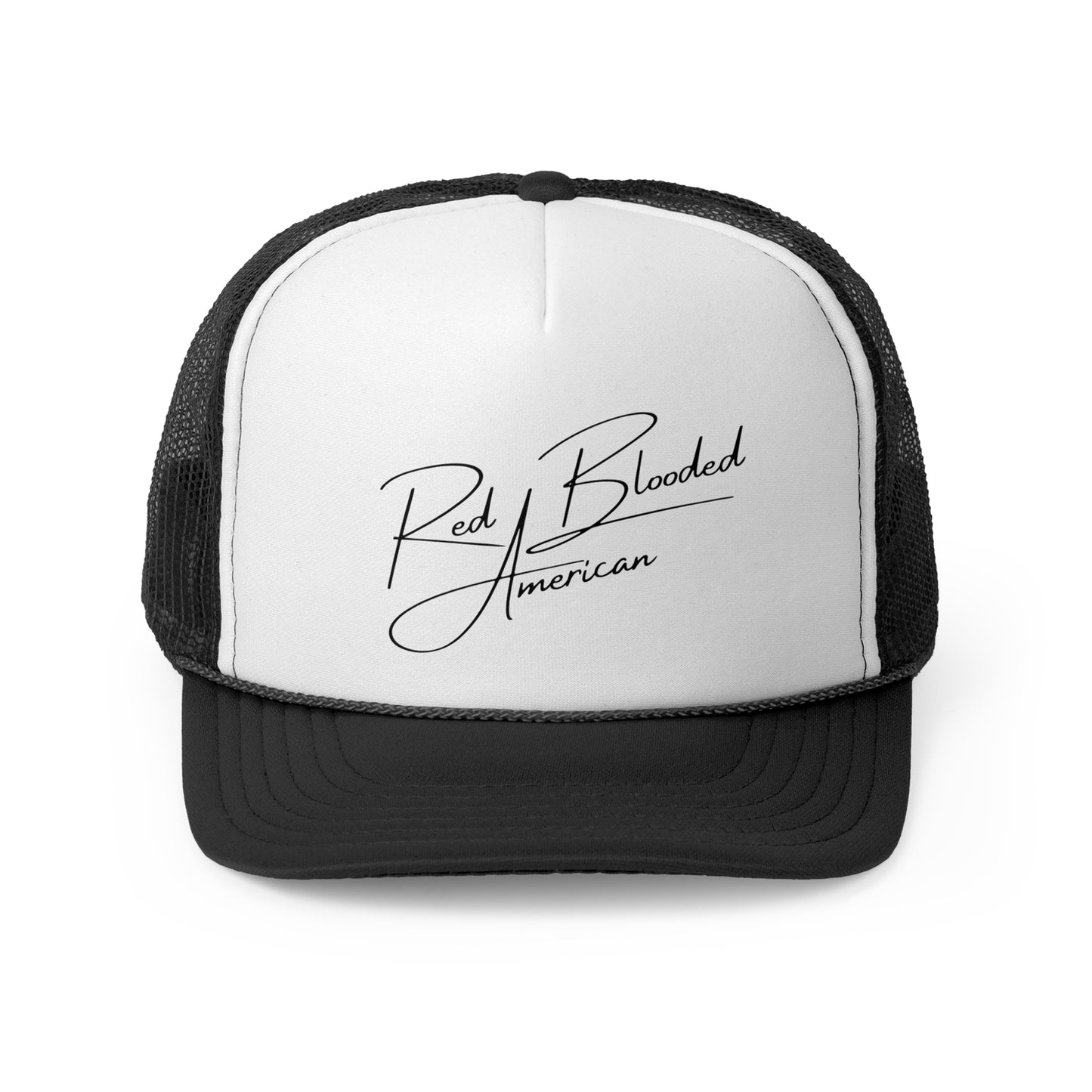 Red Blooded American Trucker Hat