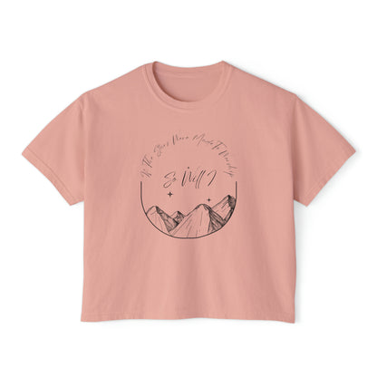 So Will I Adult Boxy Tee