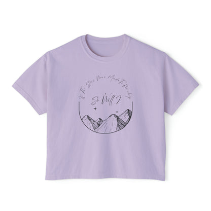 So Will I Adult Boxy Tee