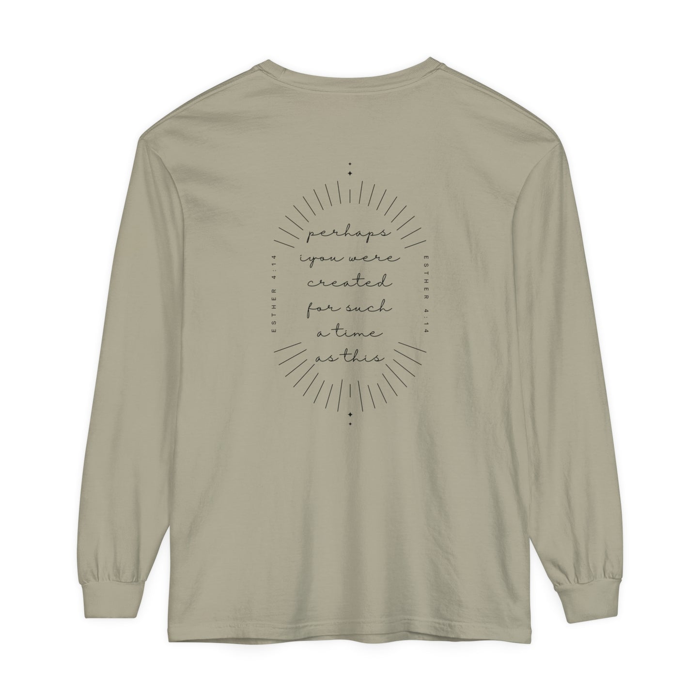 Such A Time As This Adult Long Sleeve Tee