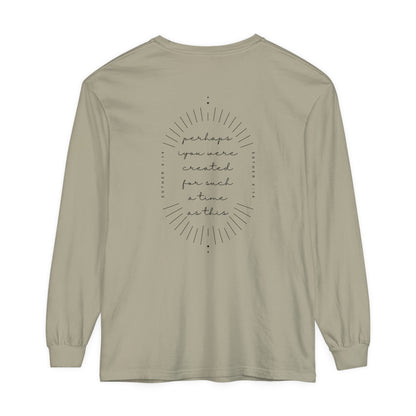 Such A Time As This Adult Long Sleeve Tee