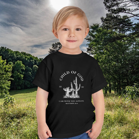 Child Of God Cactus Toddler Tee