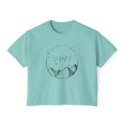 So Will I Adult Boxy Tee