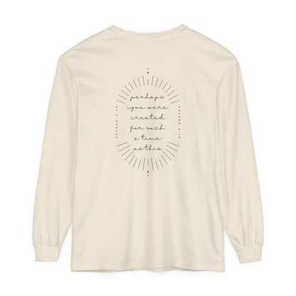 Such A Time As This Adult Long Sleeve Tee