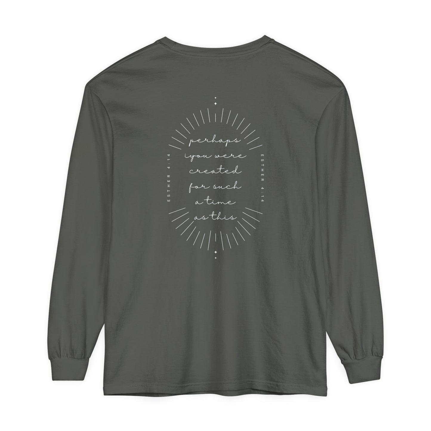 Such A Time As This Adult Long Sleeve Tee