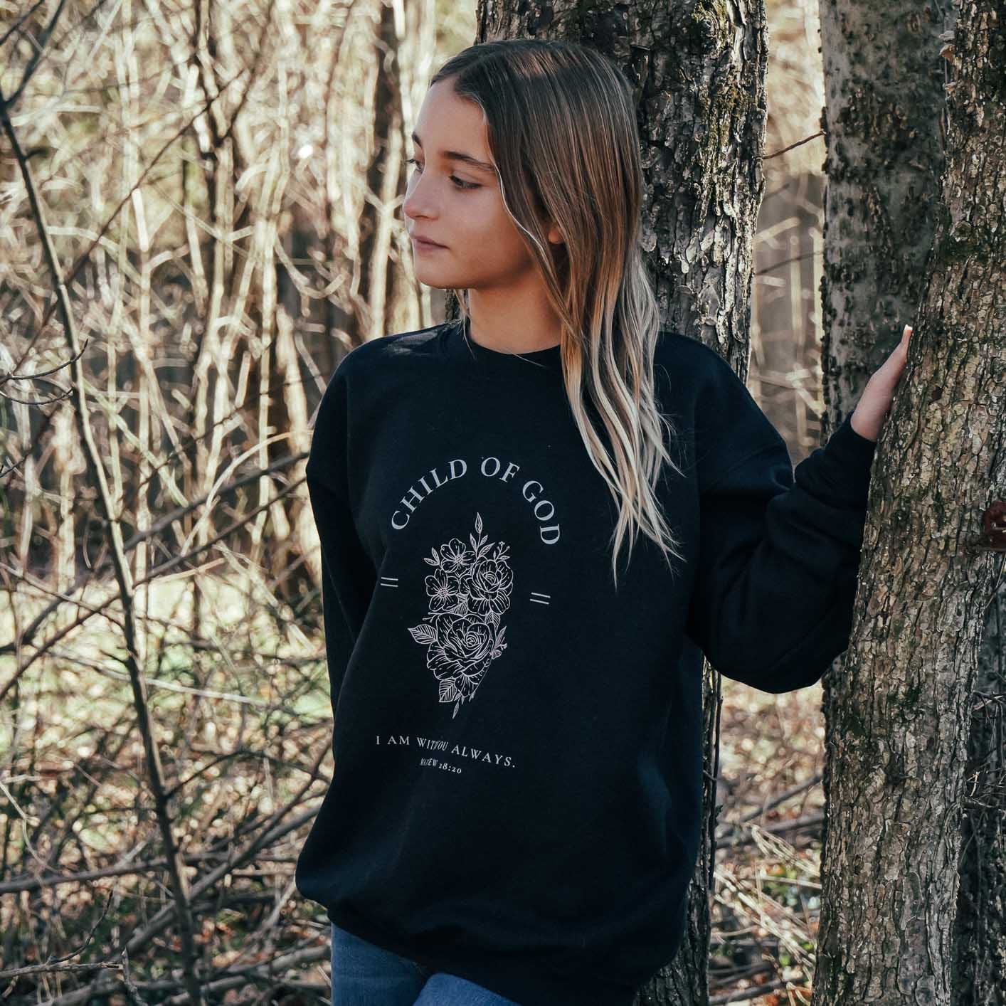 Child of God Youth Crewneck Sweatshirt