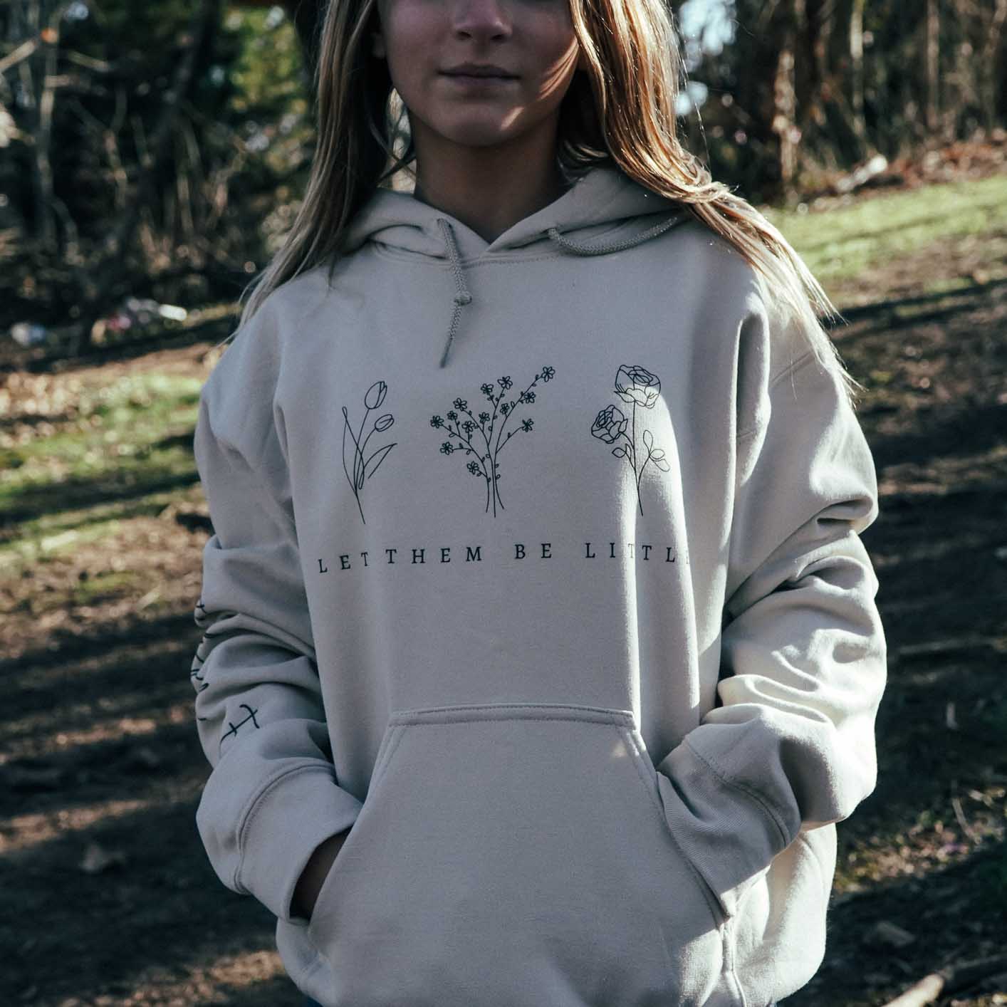Let Them Be Little Adult Hoodie