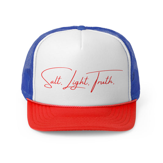 Salt. Light. Truth. Trucker Hat