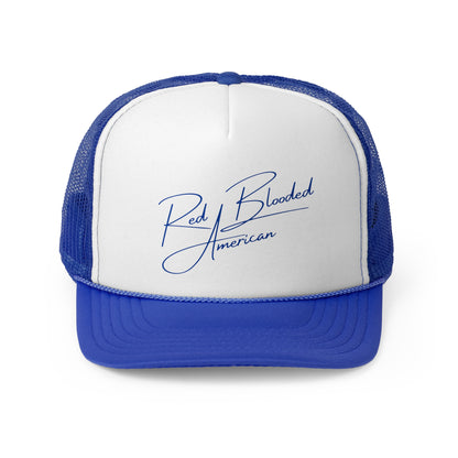 Red Blooded American Trucker Hat